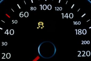 nissan traction control light